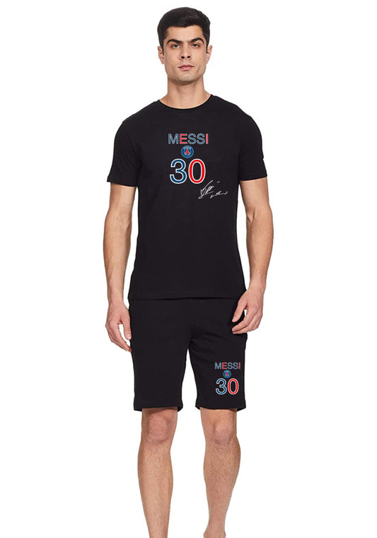 Messi No. 30 Tshirt and Shorts Co-ordinate set
