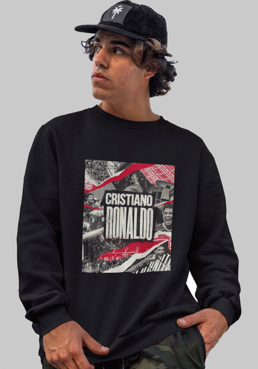 Cristiano Ronaldo Man Utd Graphic Sweatshirt