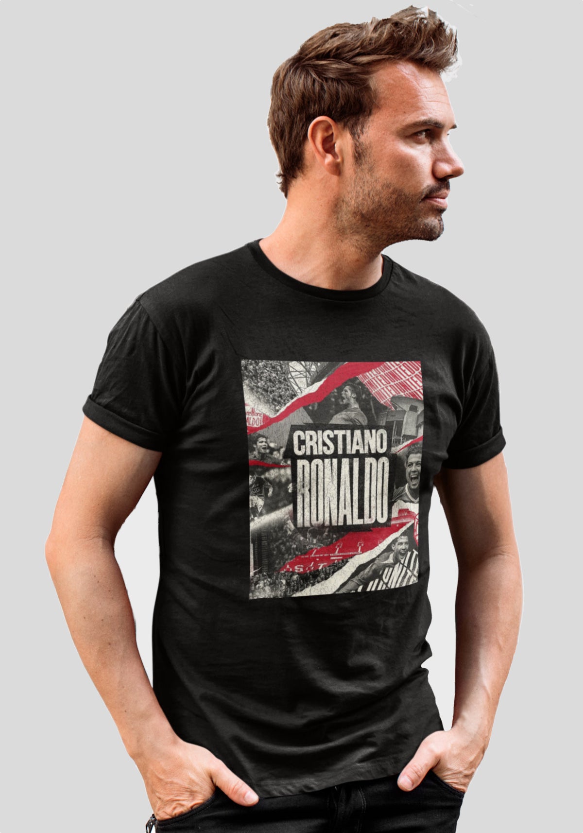 Cristiano Ronaldo Man Utd Graphic T-shirt