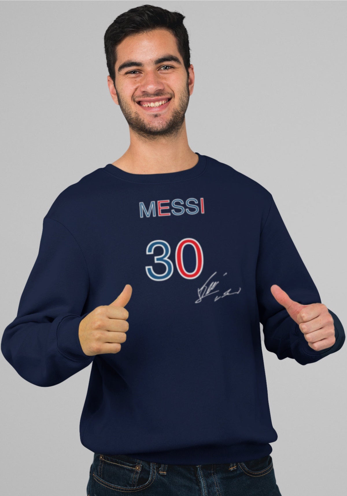 Messi No. 30 PSG Sweatshirt