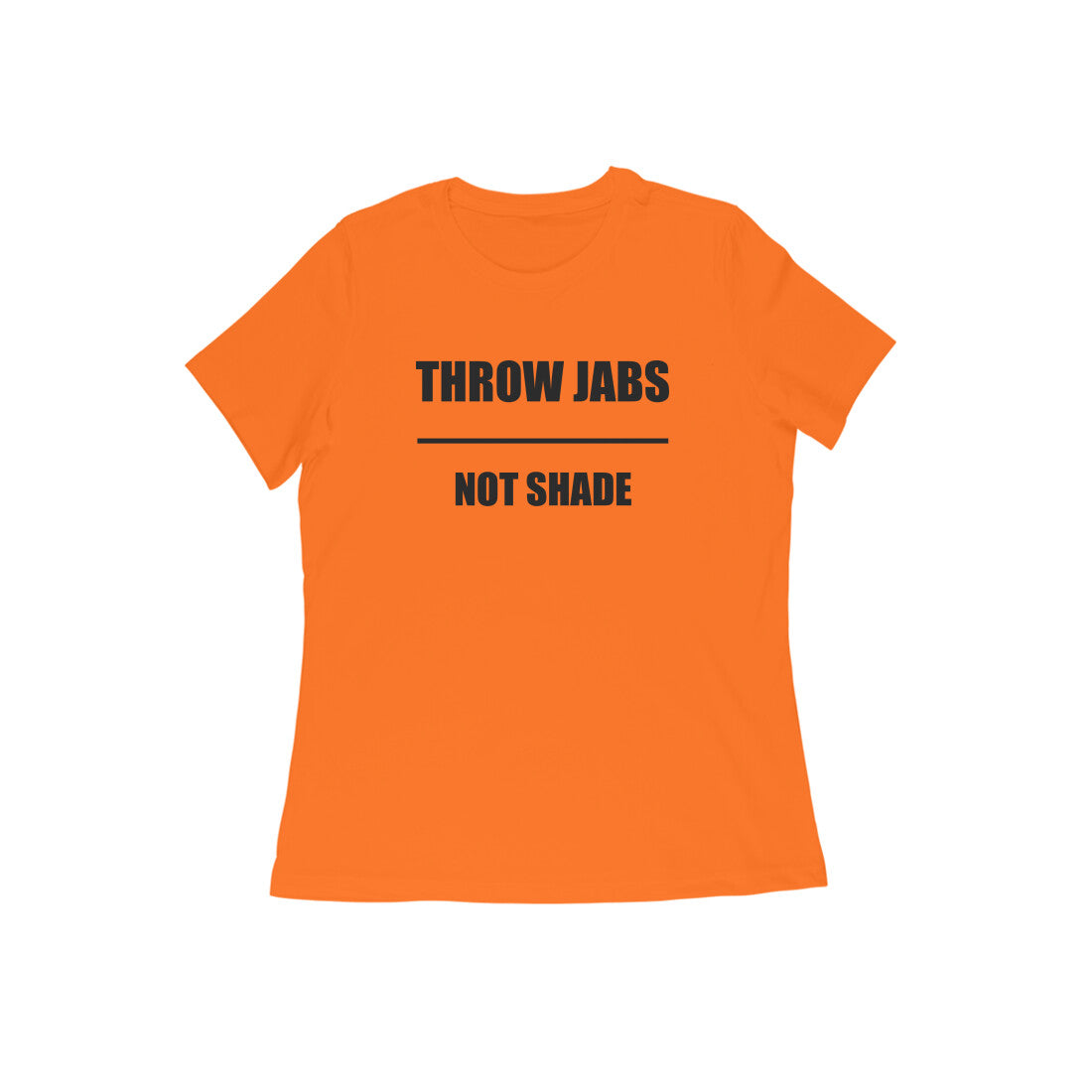 Throw Jabs not Shade. Boxing T-shirt