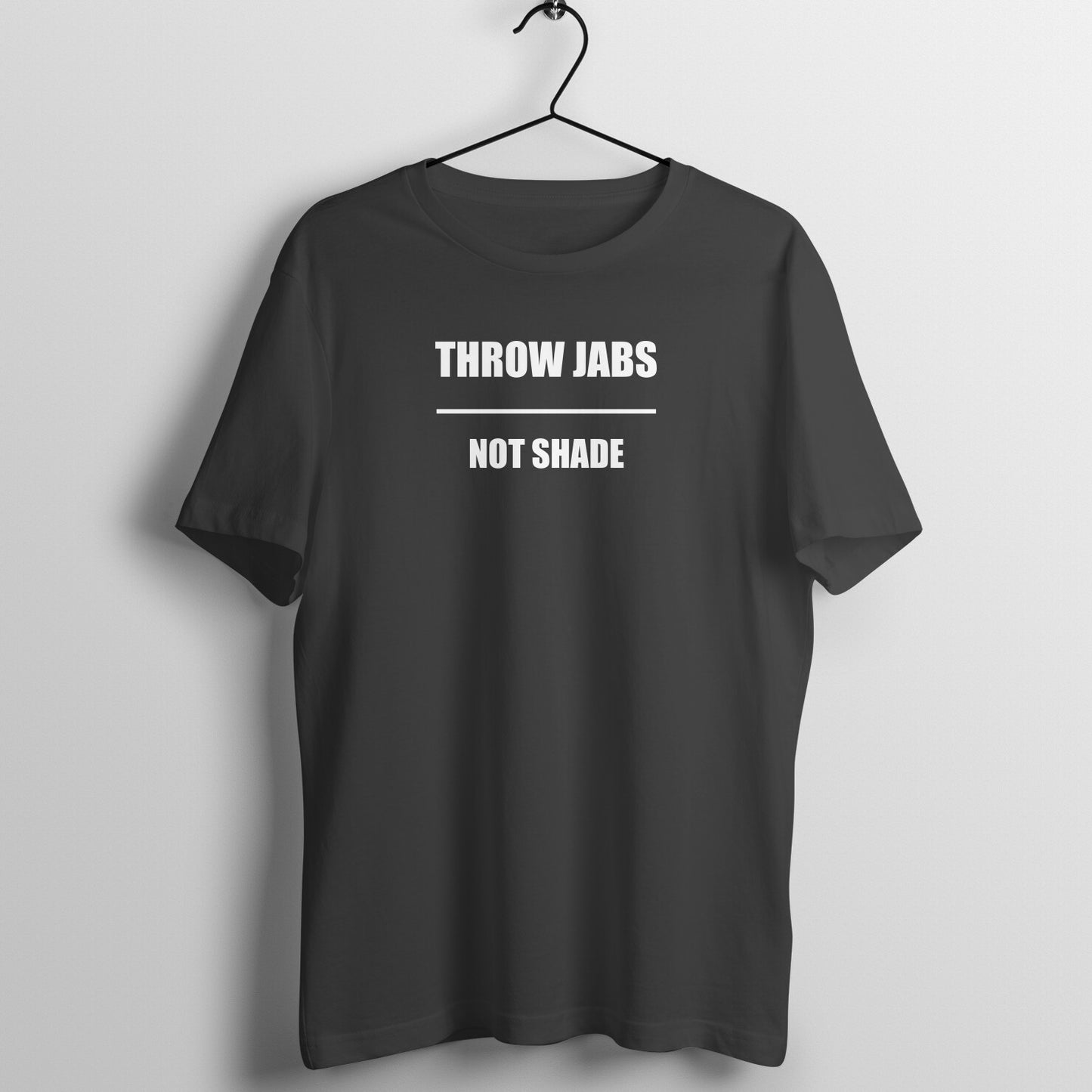THROW JABS NOT SHADE. Boxing T-shirt