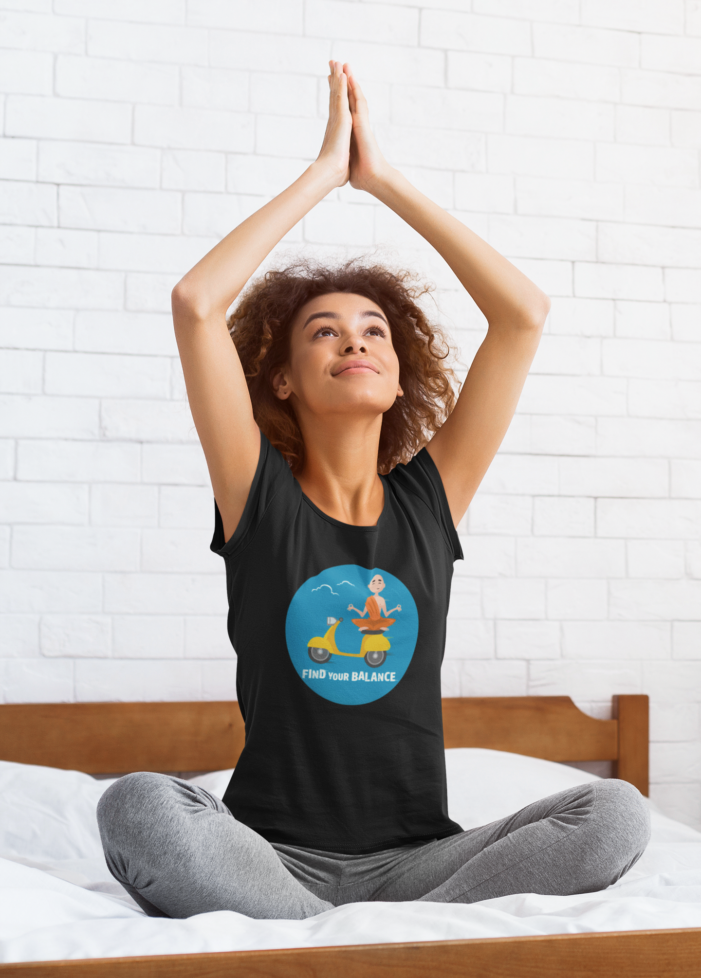 Find your balance yoga T-shirt