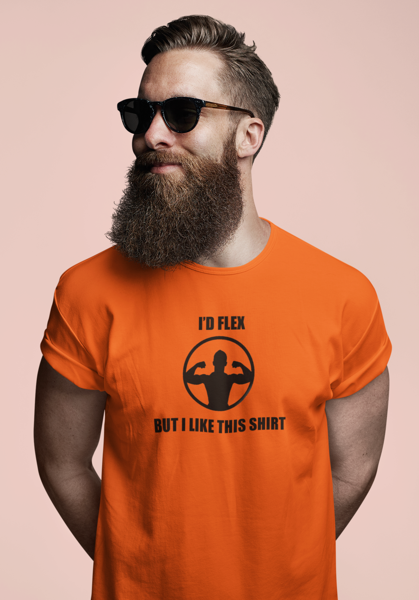 I’d flex but I like this tshirt.