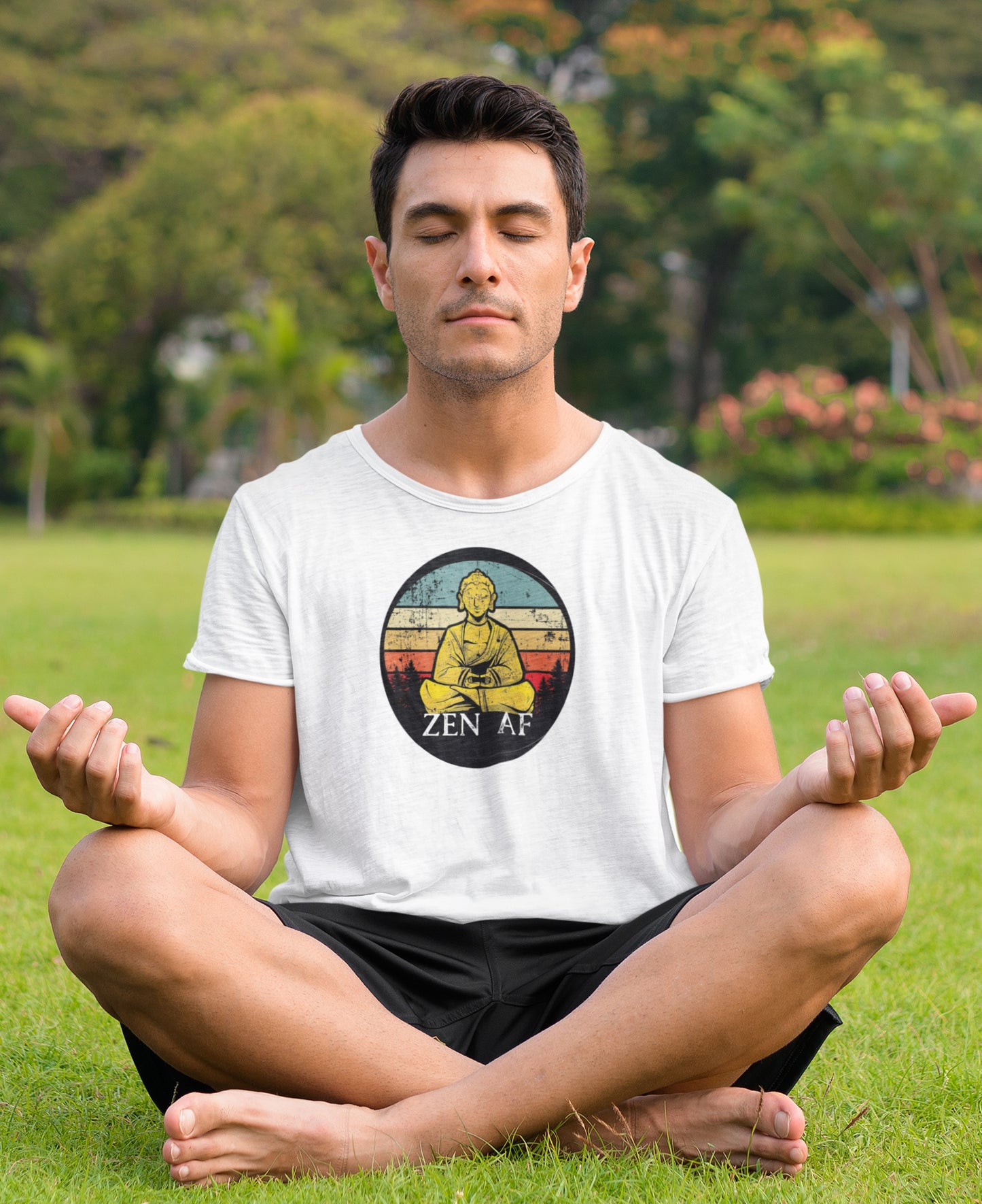 ZEN AF. Yoga T-shirt